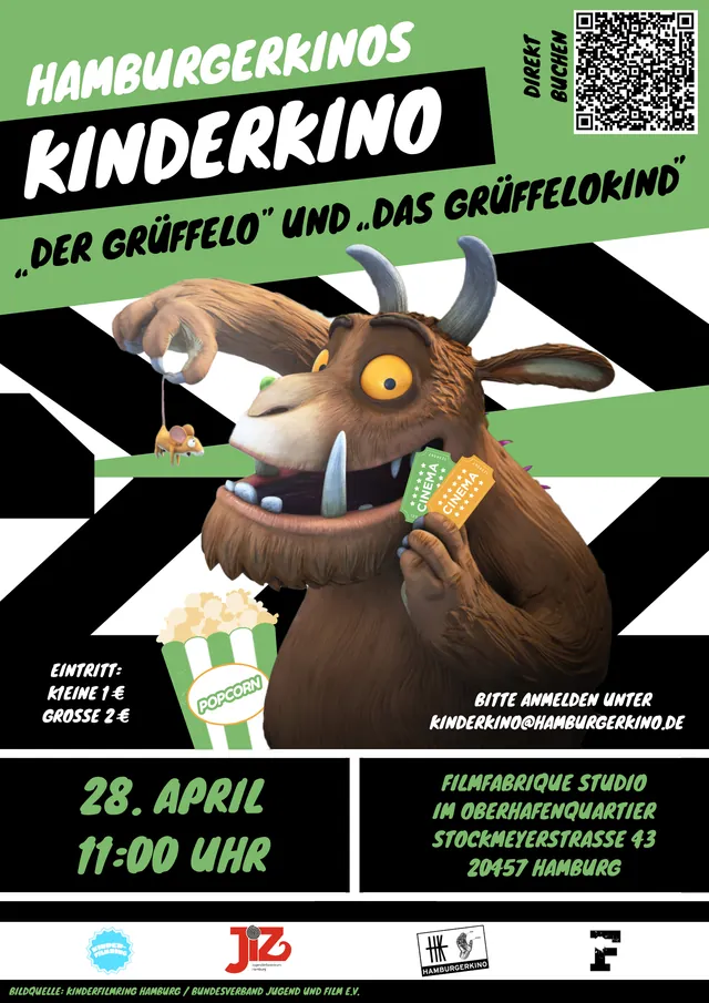 KinderKino-Plakat „Der Grüffelo & Das Grüffelokind
