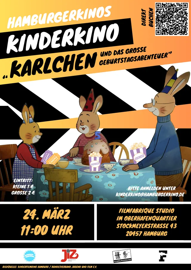 KinderKino-Plakat „Karlchen und das große Geburtstagsabenteuer