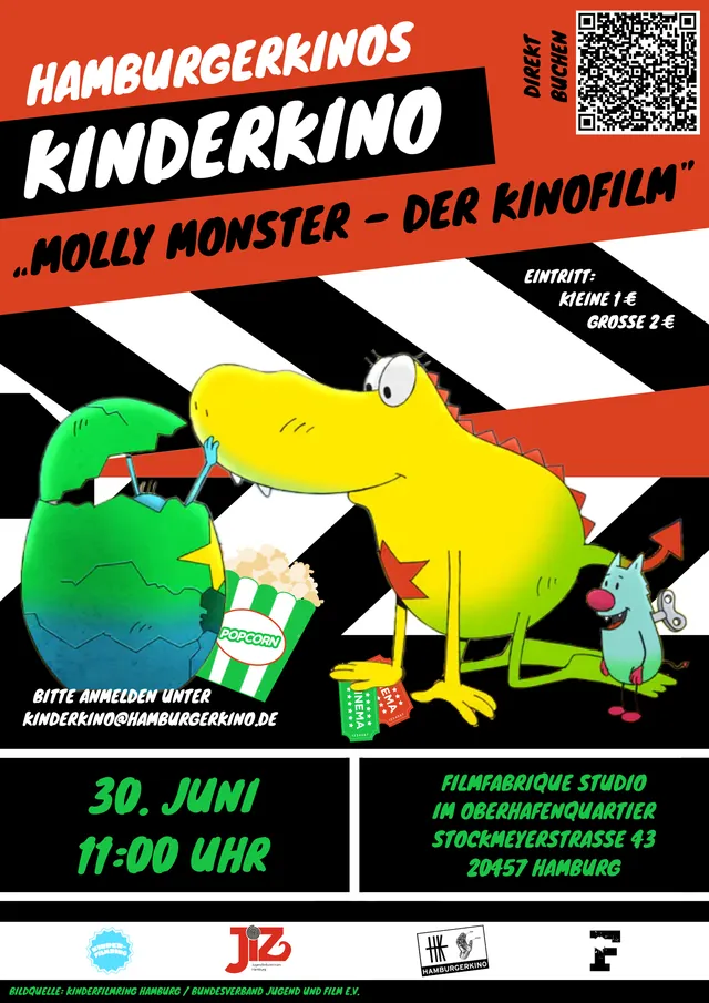 KinderKino-Plakat „Molly Monster, der Kinofilm