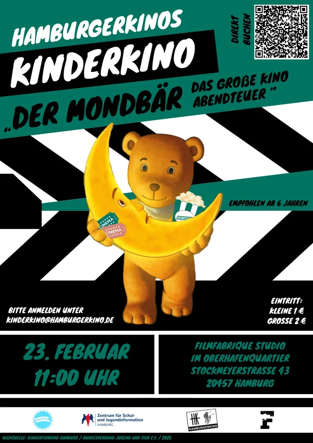 KinderKino-Plakat „Der Mondbär
