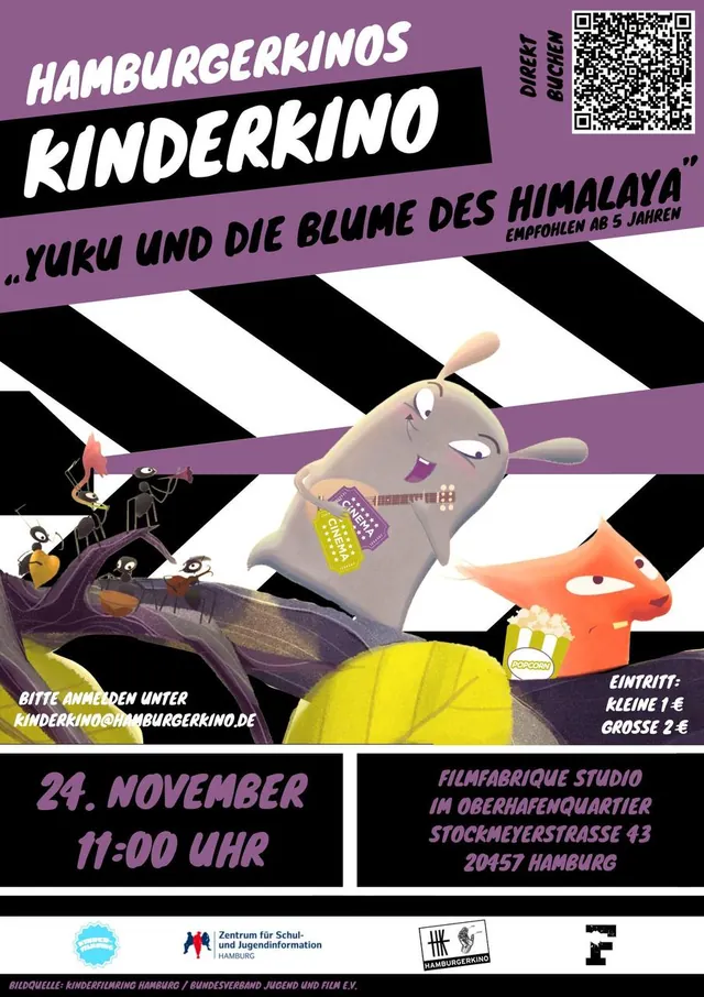 KinderKino-Plakat „Yuki und die Blume des Himalaya